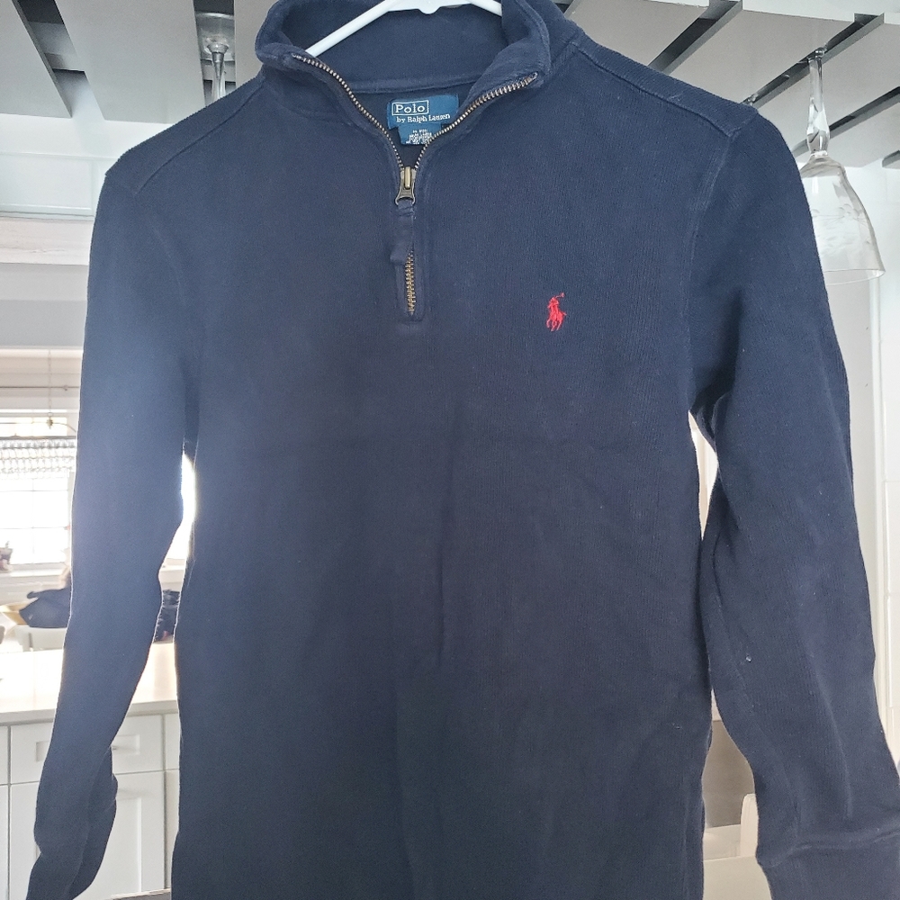 Polo by Ralph Lauren pull over zip boys